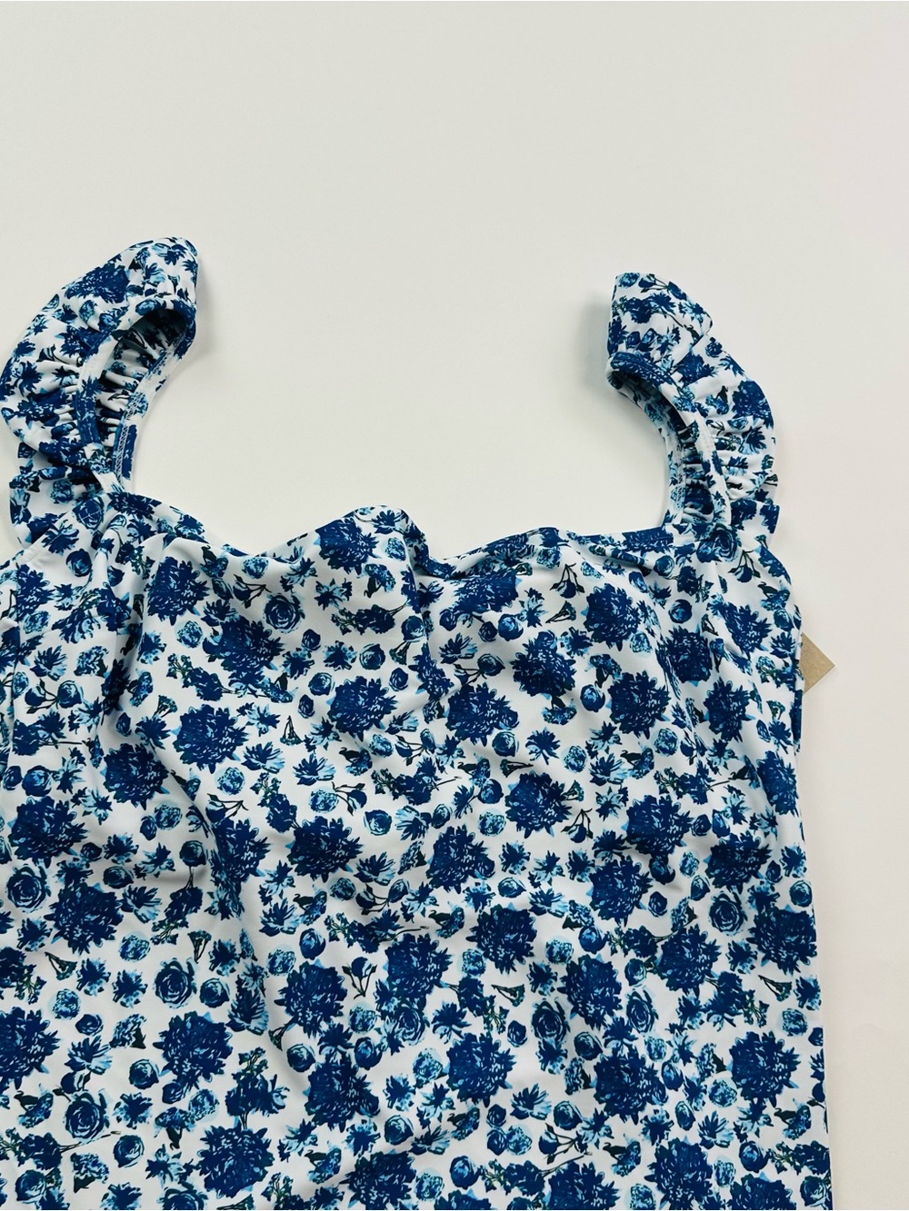 Albion Bella Tankini Top in Santorini Blue Floral Swimsuit Size XXXL - Picture 4 of 10